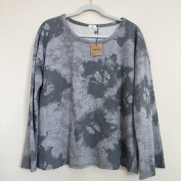 Hello Nite Oversized Heathear Sweater Sz S - Picture 2 of 7